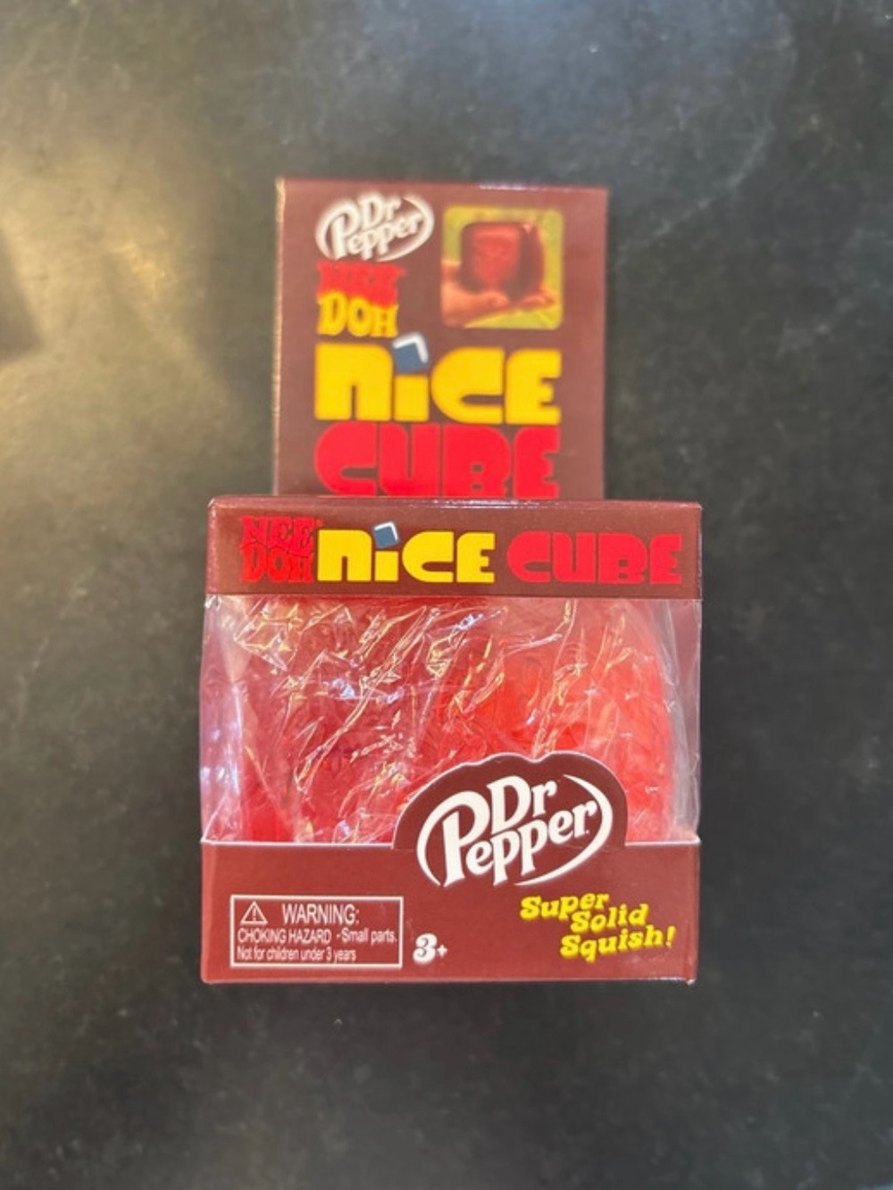 Dr Pepper Red Nice Cube Squishy Toy - Party Favor